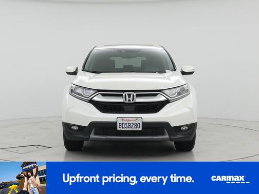 White 2018 Honda CR-V EX-L