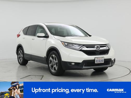White 2018 Honda CR-V EX-L
