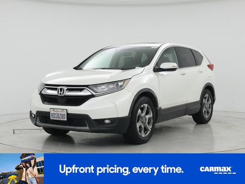 White 2018 Honda CR-V EX-L