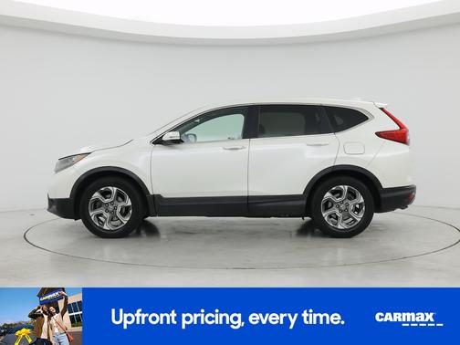 White 2018 Honda CR-V EX-L