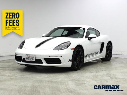 White 2024 Porsche 718 Cayman
