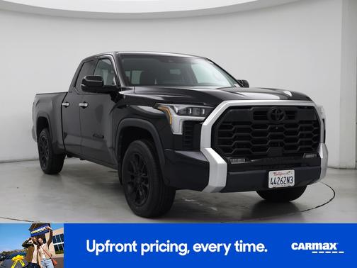 Black 2022 Toyota Tundra Limited