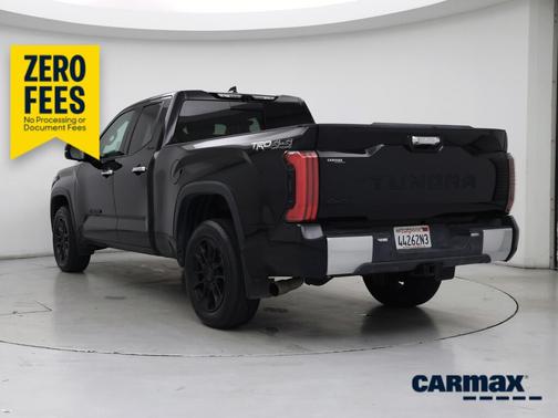 Black 2022 Toyota Tundra Limited