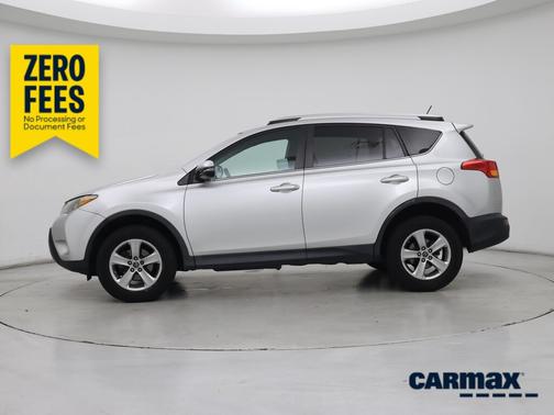 Silver 2015 Toyota RAV4 XLE