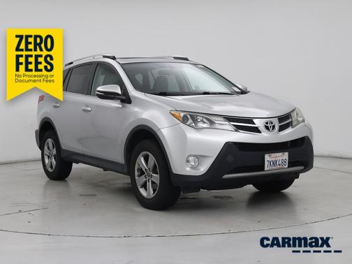 Silver 2015 Toyota RAV4 XLE