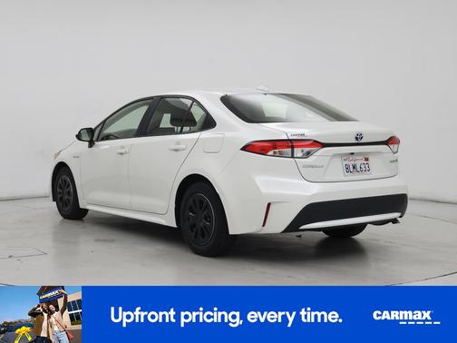 White 2020 Toyota Corolla Hybrid LE