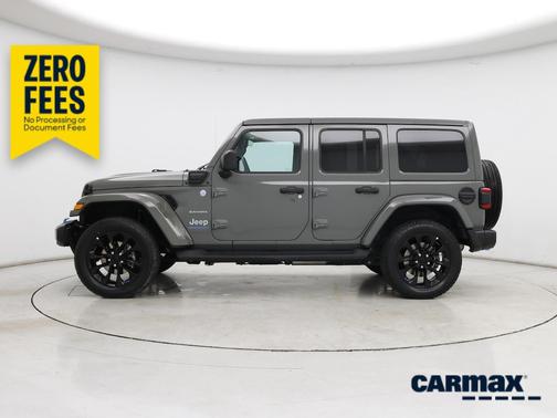 Gray 2023 Jeep Wrangler 4xe Unlimited Sahara