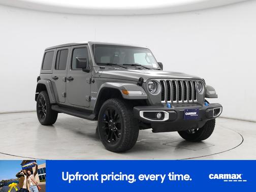 Gray 2023 Jeep Wrangler 4xe Unlimited Sahara