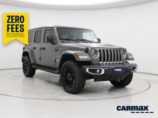 Gray 2023 Jeep Wrangler 4xe Unlimited Sahara