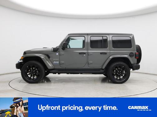 Gray 2023 Jeep Wrangler 4xe Unlimited Sahara