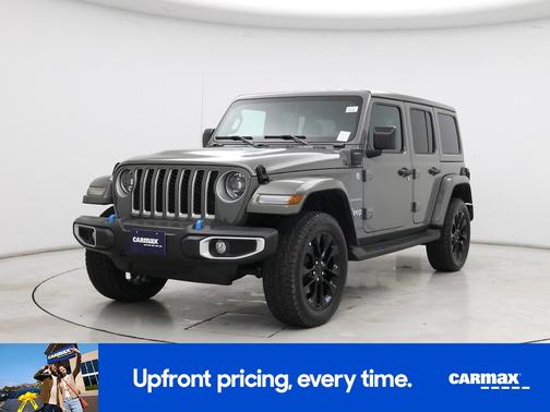 Gray 2023 Jeep Wrangler 4xe Unlimited Sahara
