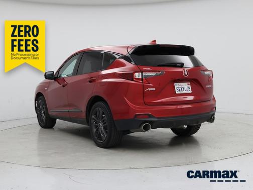 Red 2021 Acura RDX A-Spec