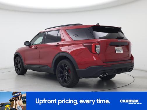 Red 2023 Ford Explorer ST