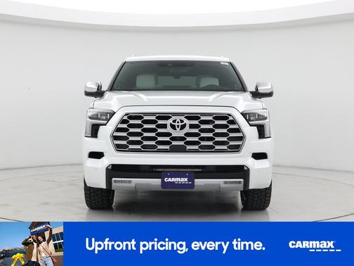 White 2023 Toyota Sequoia Capstone