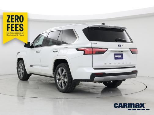 White 2023 Toyota Sequoia Capstone