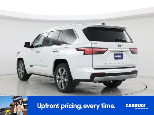 White 2023 Toyota Sequoia Capstone