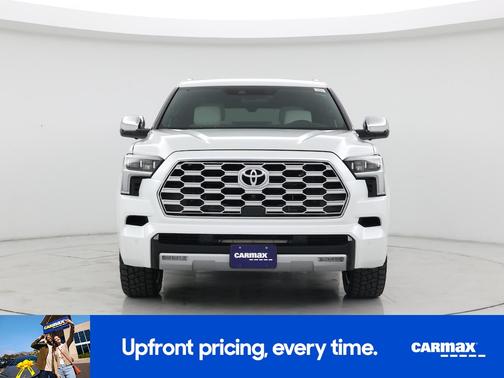 White 2023 Toyota Sequoia Capstone