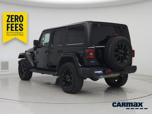 Black 2023 Jeep Wrangler 4xe Unlimited Sahara
