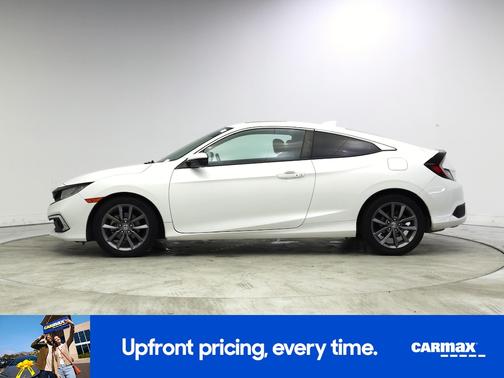 White 2019 Honda Civic EX