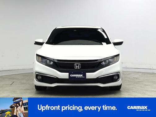 White 2019 Honda Civic EX