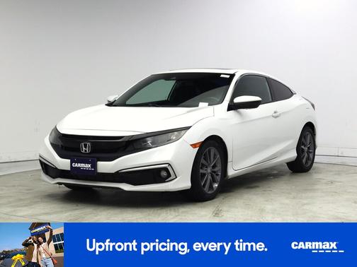 White 2019 Honda Civic EX