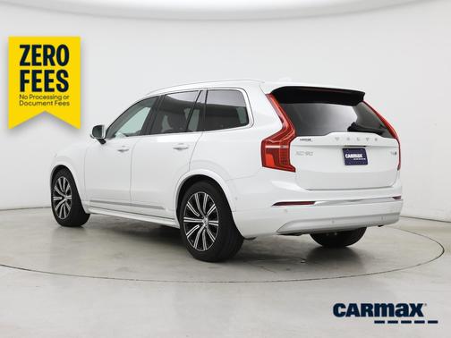 White 2022 Volvo XC90 T6 Inscription