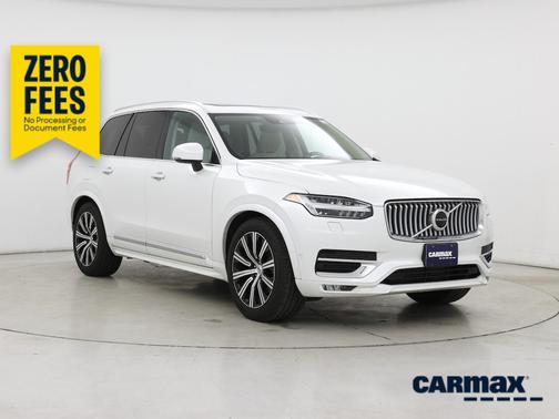 White 2022 Volvo XC90 T6 Inscription