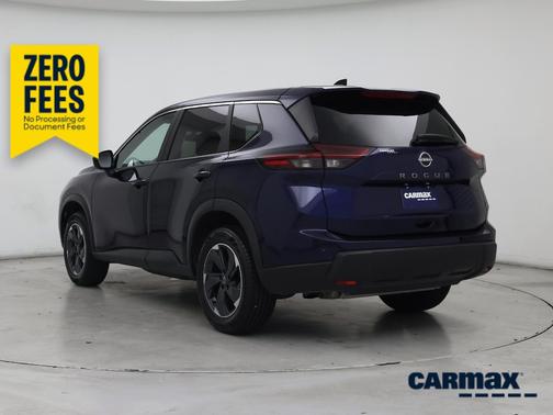 Blue 2025 Nissan Rogue SV