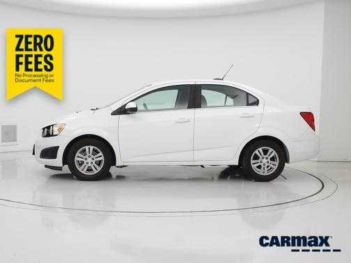 White 2016 Chevrolet Sonic LT