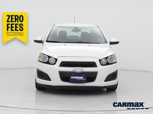 White 2016 Chevrolet Sonic LT