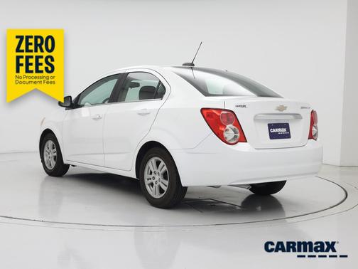 White 2016 Chevrolet Sonic LT