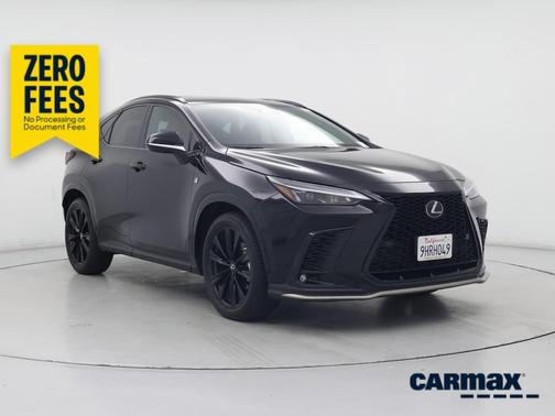 Black 2024 Lexus NX 350 F-SPORT Handling