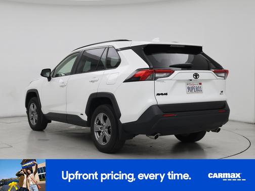 White 2025 Toyota RAV4 Hybrid LE
