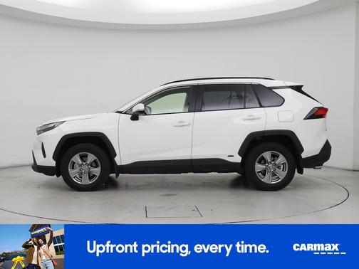 White 2025 Toyota RAV4 Hybrid LE