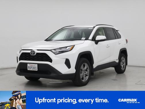 White 2025 Toyota RAV4 Hybrid LE
