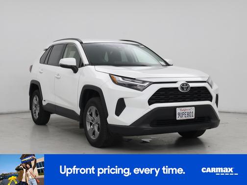 White 2025 Toyota RAV4 Hybrid LE