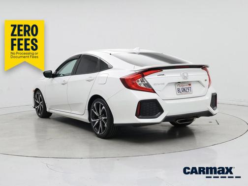White 2019 Honda Civic SI