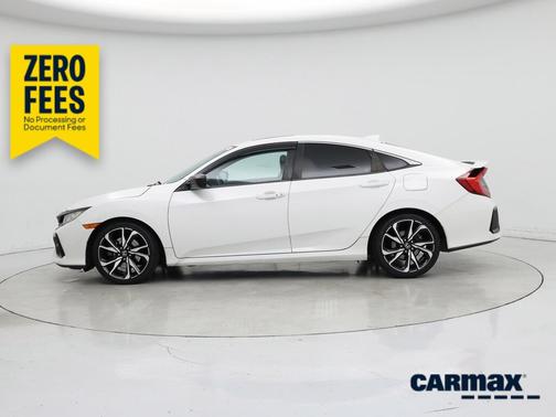 White 2019 Honda Civic SI