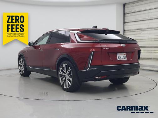 Red 2024 Cadillac LYRIQ Luxury 3