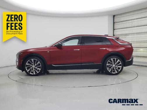 Red 2024 Cadillac LYRIQ Luxury 3