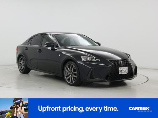 Black 2019 Lexus IS 300 F-Sport