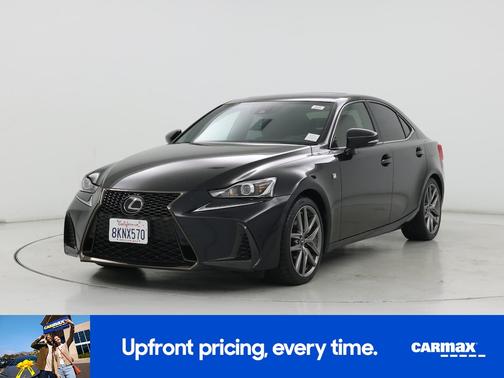 Black 2019 Lexus IS 300 F-Sport