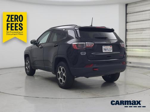 Black 2022 Jeep Compass Trailhawk