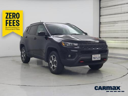Black 2022 Jeep Compass Trailhawk