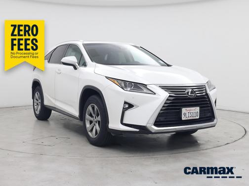 White 2018 Lexus RX 350