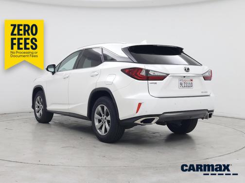 White 2018 Lexus RX 350