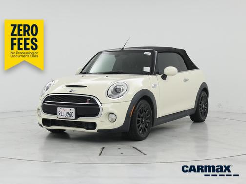 White 2018 MINI Convertible S
