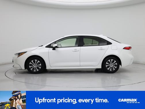 White 2022 Toyota Corolla Hybrid LE