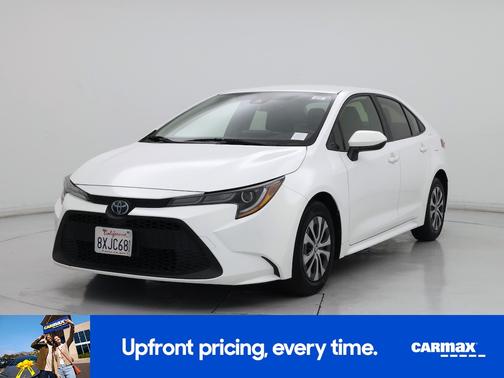 White 2022 Toyota Corolla Hybrid LE