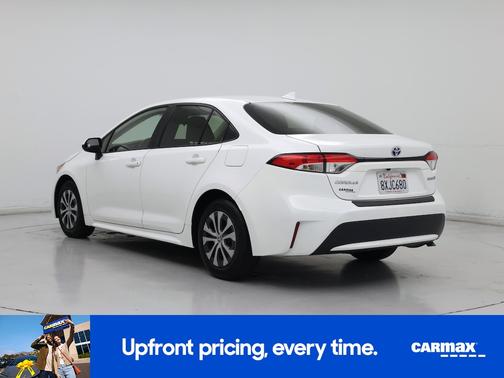 White 2022 Toyota Corolla Hybrid LE